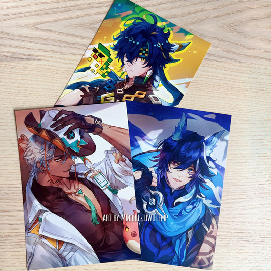 Genshin Impact A5 Prints