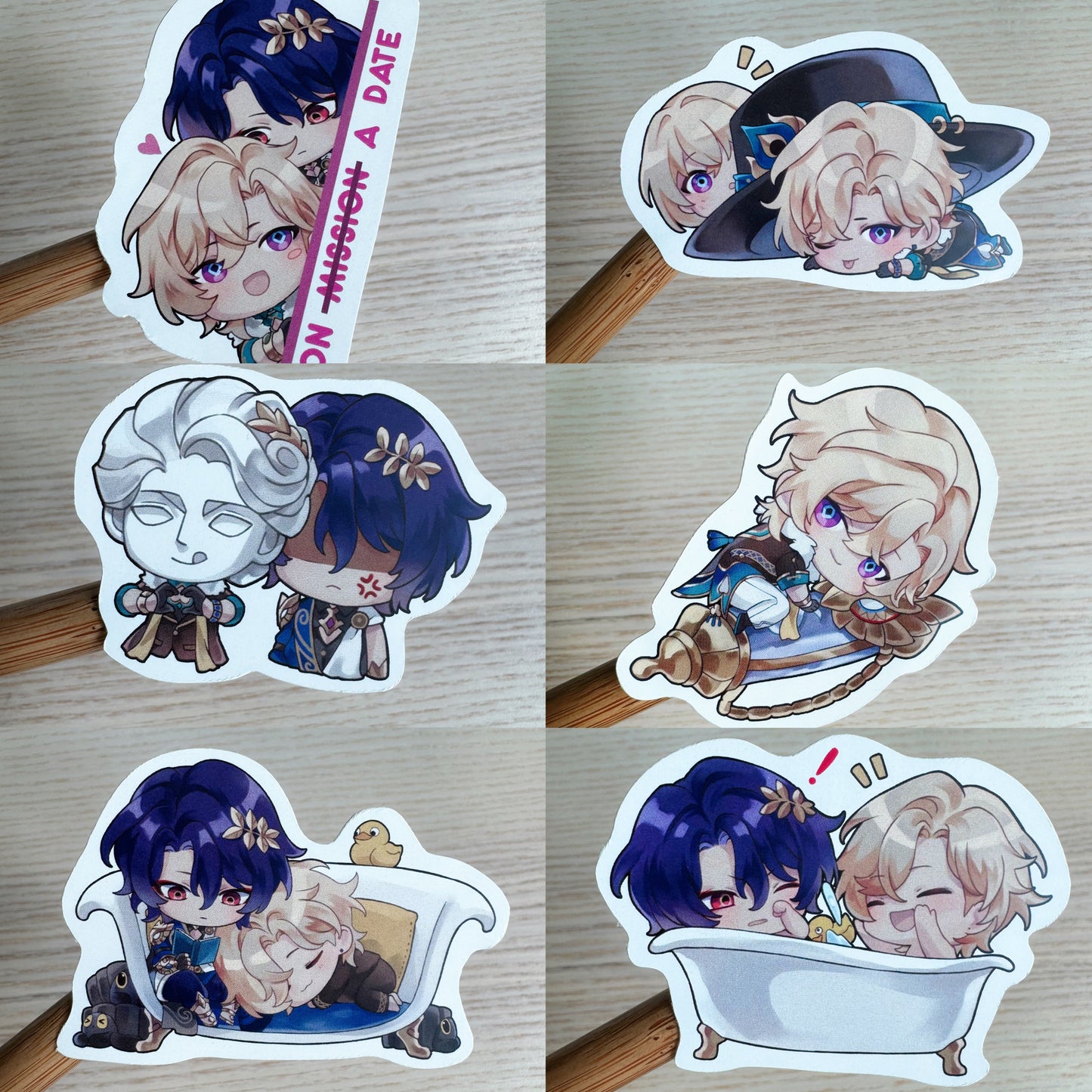 Honkai Star Rail - Ratiorine Sticker Set